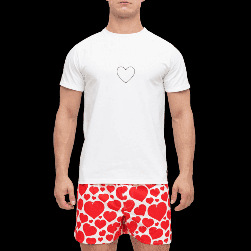 Slippsy Pánské tričko Lover bílé/S