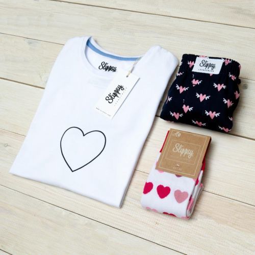 Slippsy Pánský set Sweet Flying hearts