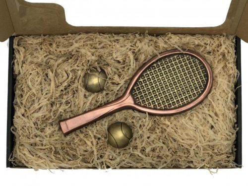 Čokolandia Čokoládová sada - Tenisová raketa a míček