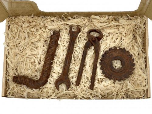 Čokolandia Čokoládové nářadí - sada rezavého nářadí (čokoláda 58%)