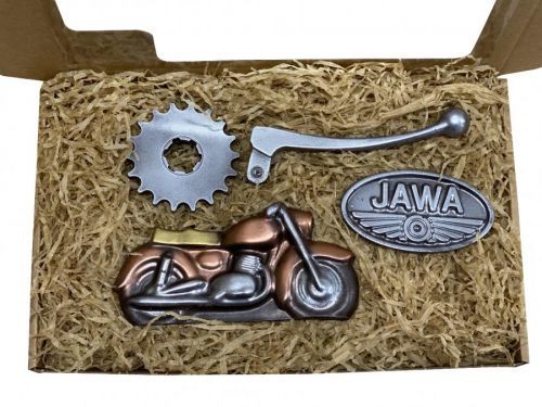 Čokolandia Čokoládová sada - Motorkář Jawa