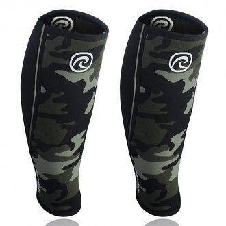 Rehband Výhodný set Bandáž lýtka/holeně RX 5 mm, camo/černá R106317-2x