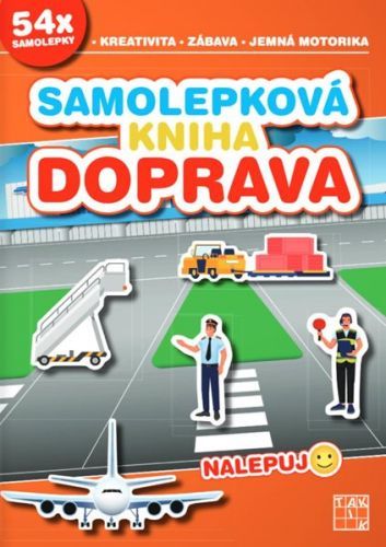 Samolepková kniha Doprava - Nalepuj - neuveden