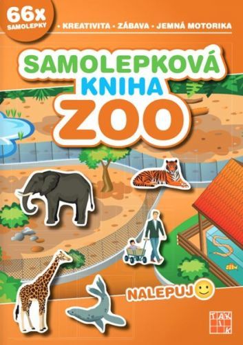 Samolepková kniha ZOO - Nalepuj - neuveden