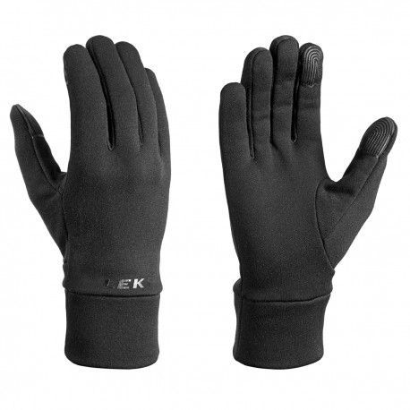 Leki Inner Glove MF Touch black unisex lehké tenké prodyšné zateplovací rukavice s dotykem 6,5