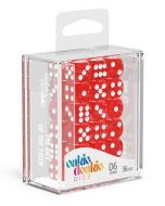 Oakie Doakie Dice Dice Set Speckled Red - D6 12mm (36x)