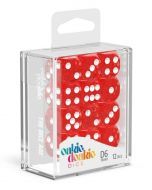 Oakie Doakie Dice Dice Set Speckled Red - D6 16mm (12x)