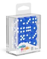 Oakie Doakie Dice Dice Set Speckled Blue - D6 16mm (12x)