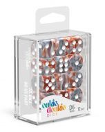 Oakie Doakie Dice Dice Set Gemidice Silver-Rust - D6 16mm (12x)