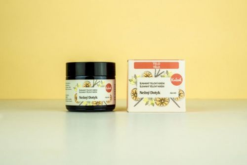 Kvitok šlehaný tělový krém něžný dotek 60 ml