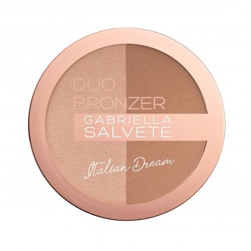 Gabriella Salvete Italian Dream Duo Bronzer Powder 9 g dlouhotrvající bronzer pro ženy