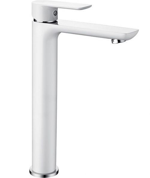 MEXEN Alfa umyvadlová baterie vysoká, bílá/chrom 745710-02