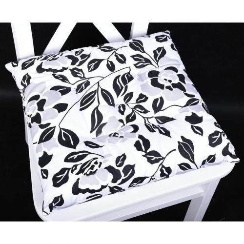 Sedák na židli, Lístečky, 40 x 40 cm