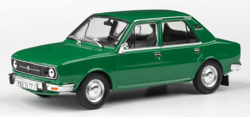 Abrex Škoda 105L (1977) 1:43 - Zelená ostrá