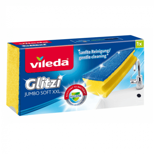 Houbička Vileda Glitzi Jumbo Soft XXL do koupelen