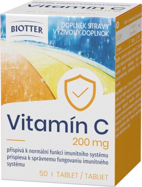 Biotter Vitamín C 200mg 50 tablet