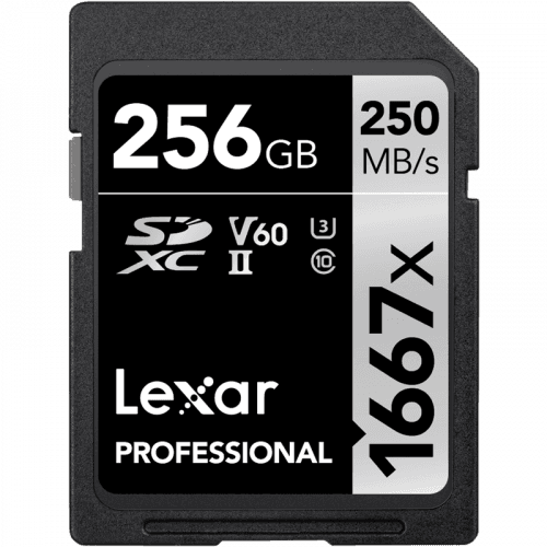 LEXAR SDXC 256GB UHS-II 1667x Pro