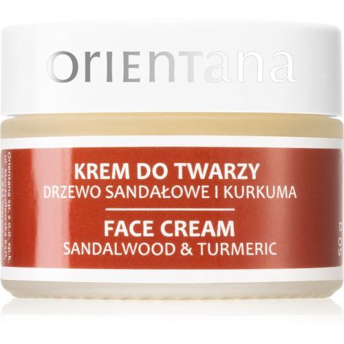 Orientana Sandalwood & Turmeric Face Cream výživný pleťový krém 50 g