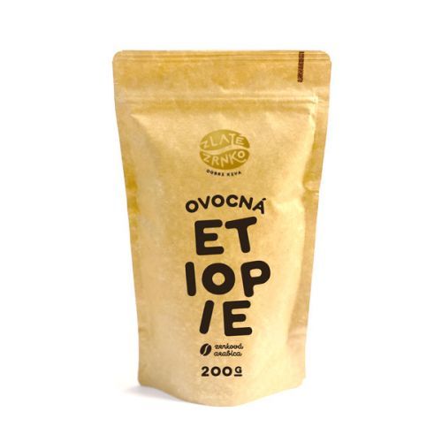 Káva Zlaté Zrnko - Etiopie - 