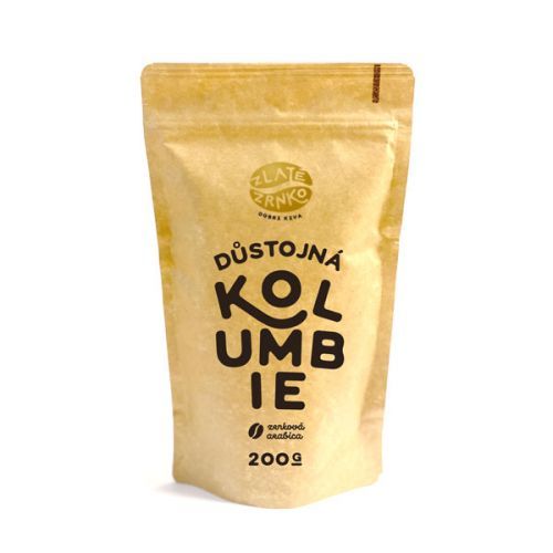 Káva Zlaté Zrnko - Kolumbie - 