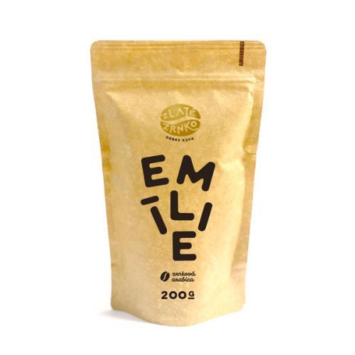 Káva Zlaté Zrnko - Emílie (Směs 100% arabica) 