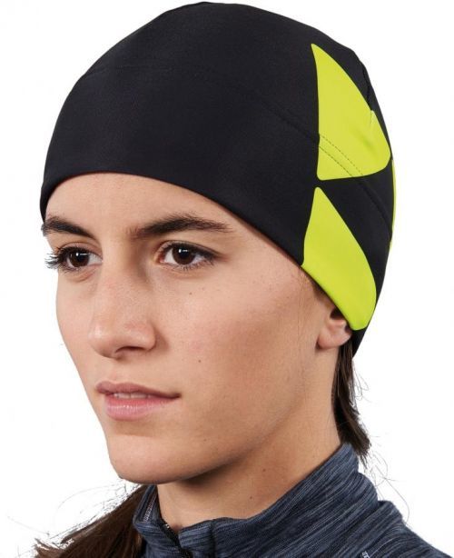 Fischer Beanie Warm - Lahti - black /neon yellow uni