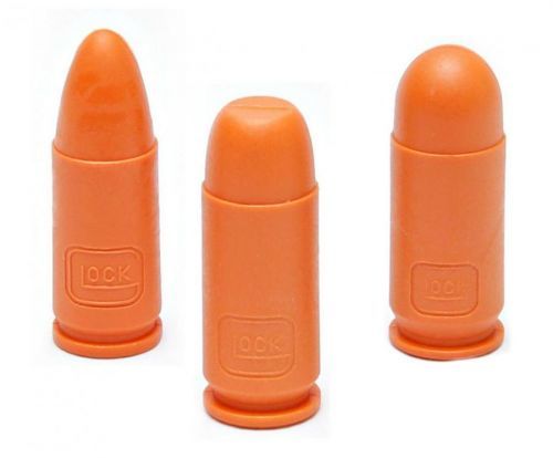 Školní náboje Dummy Round Glock® / 9x19 mm / 50 ks (Barva: Červená)