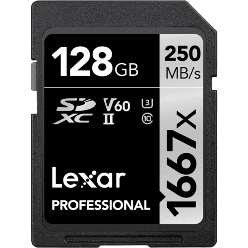 LEXAR SDXC 128GB UHS-II 1667x Pro
