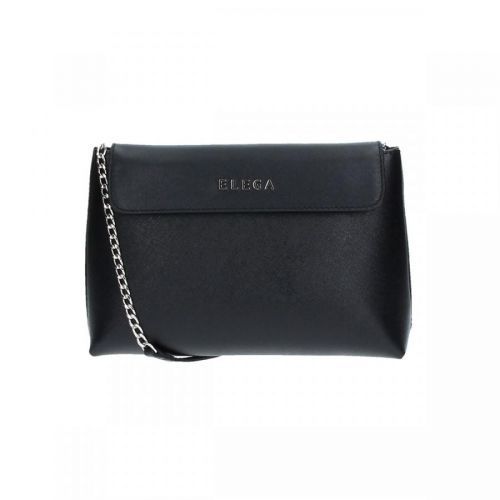 ELEGA Malé crossbody psaníčko Anie černá/stříbro