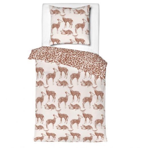 Mistral Home dětské povlečení 100% bavlna Bambi 140x200/70x90cm