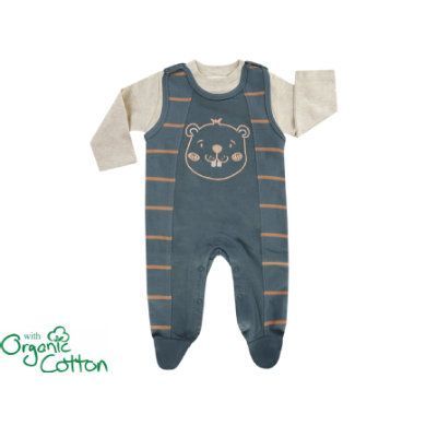 JACKY romper set BOYS INTHE WOOD petrol /beige