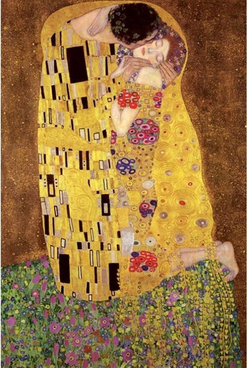CLOSE UP Plakát, Obraz - Gustav Klimt - The Kiss, (61 x 91.5 cm)