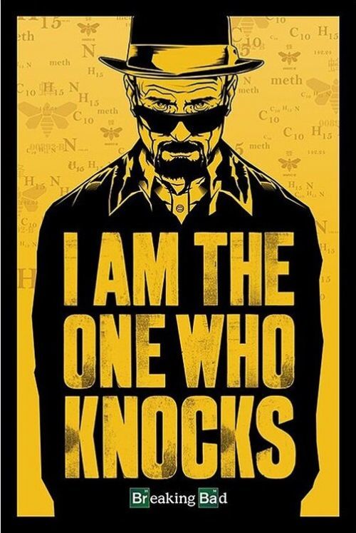 CLOSE UP Plakát, Obraz - Breaking Bad - I am the one who knocks, (61 x 91.5 cm)
