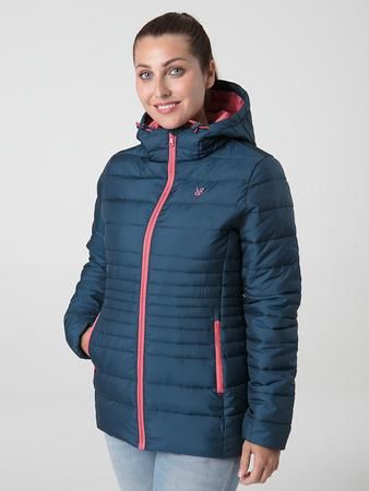 Loap IRSIKA dámská zimní bunda do města modrá | růžová, L
