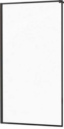 MEXEN KIOTO walk-in 50x200 cm 8mm černá samostané sklo 800-050-000-00-70