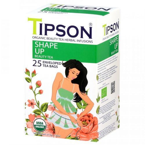 TIPSON Beauty tea shape up BIO 25 sáčků