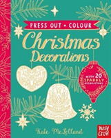 Press Out and Colour: Christmas Decorations(Board book)