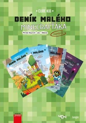 Deník malého Minecrafťáka: komiks komplet 1 - Cube Kid - e-kniha
