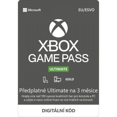 Microsoft Xbox Game Pass Ultimate na 3 měsíce