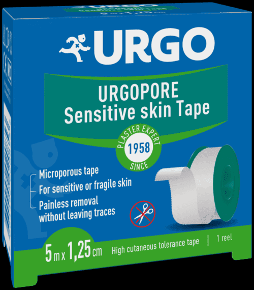 URGO PORE Náplast netkaný textil 2.5cmx5m NOVÁ