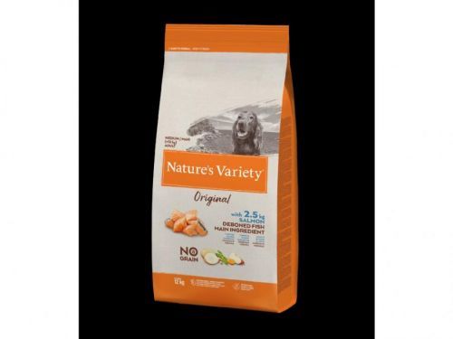 Nature's Variety Original No Grain Medium Adult losos - 12 kg