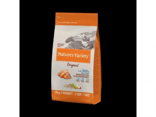 Nature's Variety original pro kastrované kočky s lososem 1,25kg