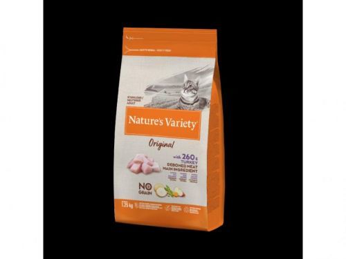 Nature's Variety original pro kočky s krůtím 1,25kg