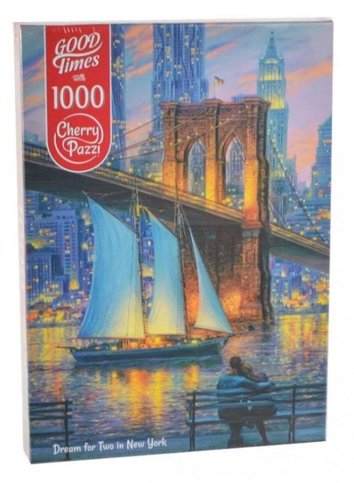 Puzzle Chrerry Pazzi 1000 dílků - Sen pro dva - New York 30288