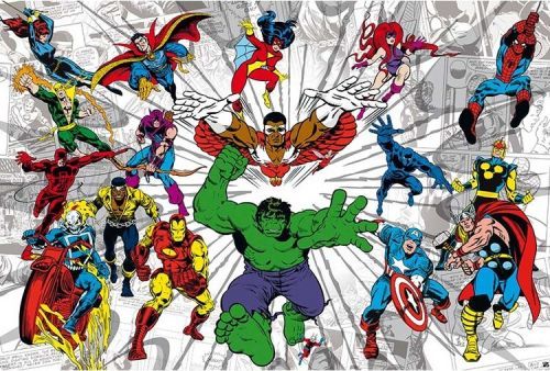 ABY STYLE Plakát, Obraz - Marvel - Universe, (61 x 91.5 cm)