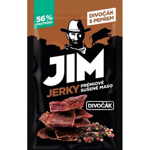 Sušené maso Jim Jerky Divočák 23g