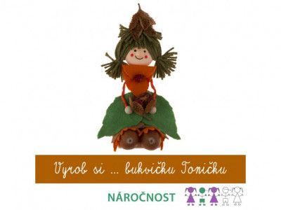 Krasohrátky - Vyrob si bukvičku Toničku