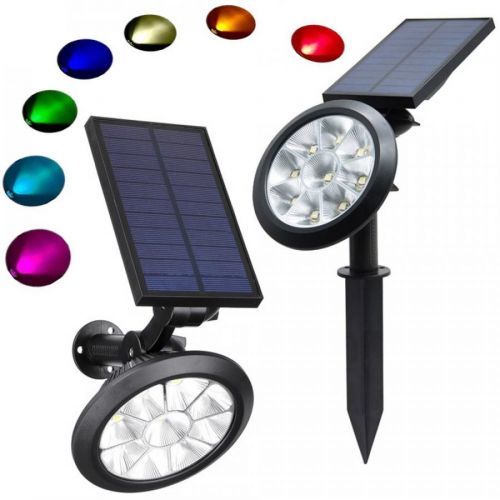 Barevná venkovní solární LED lampa Verk pro Váš dům a zahradu - BR7517