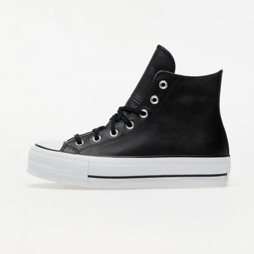 Boty Converse Ct All Star Leather Platfo - Černá - Us6.5