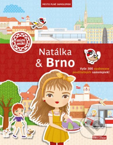 Natálka & Brno (slovenský jazyk) - Ema Potužníková, Lucie Jenčíková (Ilustrátor)